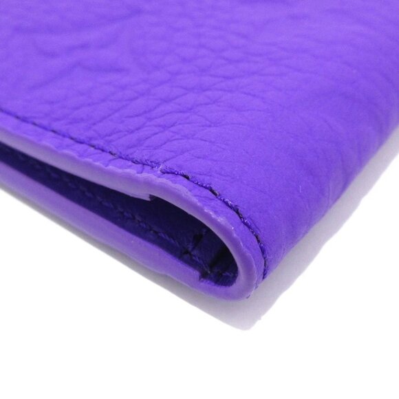 LOUIS VUITTON Organizer de Poshe Violet Taurillon Monogram Card Case 641-080125 - Picture 6 of 11